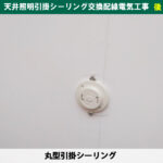 引掛シーリングに種類ってあるの？引掛シーリングの種類と失敗しない選び方。角型引掛から丸形引掛への交換配線電気工事｜神奈川県川崎市幸区